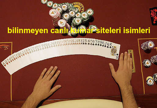bilinmeyen canlı casino siteleri isimleri